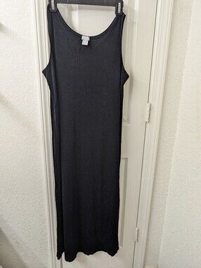 Chico's Black Sleeveless Maxi Dress - Travelers